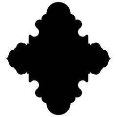 Islamic Label Emblem Shape Glyph Pictogram symbol visual illustration