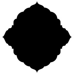 Exquisite Label Emblem Shapes: Turkish, Iranian & Arabic Traditional Glyphs for Ramadan & Eid Banners Label Emblem Shape Glyph Pictogram symbol visual illustration