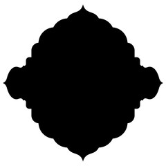 Exquisite Label Emblem Shapes: Turkish, Iranian & Arabic Traditional Glyphs for Ramadan & Eid Banners Label Emblem Shape Glyph Pictogram symbol visual illustration