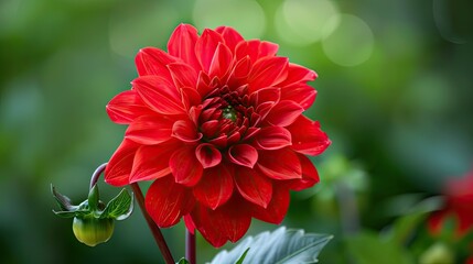 Celebrate special occasions such as birthdays or Mother s Day with the vibrant gift of a red dahlia blossom from your very own colorful garden a perfect way to honor mothers grandmothers an
