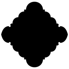 Islamic Label Emblem Shape Glyph Pictogram symbol visual illustration