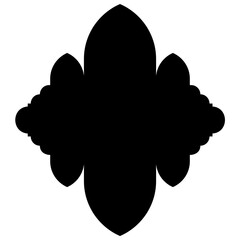 Elegant Visual Illustrations: Iconic Label Emblem Shapes in Turkish, Iranian, Arabic Styles for Eid Banners Label Emblem Shape Glyph Pictogram symbol visual illustration