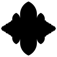 Islamic Label Emblem Shape Glyph Pictogram symbol visual illustration