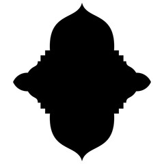 Stunning Glyph Designs: Traditional Turkish, Iranian, Arabic Emblem Shapes for Ramadan & Eid Visuals Label Emblem Shape Glyph Pictogram symbol visual illustration