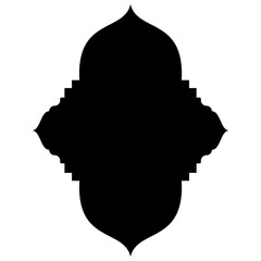 Stunning Glyph Designs: Traditional Turkish, Iranian, Arabic Emblem Shapes for Ramadan & Eid Visuals Label Emblem Shape Glyph Pictogram symbol visual illustration