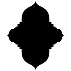 Stunning Glyph Designs: Traditional Turkish, Iranian, Arabic Emblem Shapes for Ramadan & Eid Visuals Label Emblem Shape Glyph Pictogram symbol visual illustration