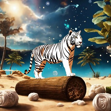 image. illustrate a white tiger in a yoga position free downlead JPG. free wab site