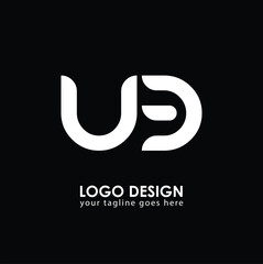 UB UB Logo Design, Creative Minimal Letter UB UB Monogram