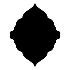 Stunning Glyph Designs: Traditional Turkish, Iranian, Arabic Emblem Shapes for Ramadan & Eid Visuals Label Emblem Shape Glyph Pictogram symbol visual illustration