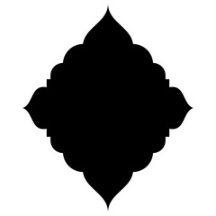 Stunning Glyph Designs: Traditional Turkish, Iranian, Arabic Emblem Shapes for Ramadan & Eid Visuals Label Emblem Shape Glyph Pictogram symbol visual illustration