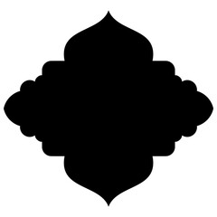 Islamic Label Emblem Shape Glyph Pictogram symbol visual illustration
