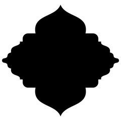 Islamic Label Emblem Shape Glyph Pictogram symbol visual illustration
