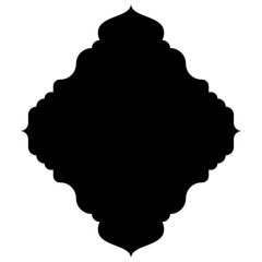 Islamic Label Emblem Shape Glyph Pictogram symbol visual illustration