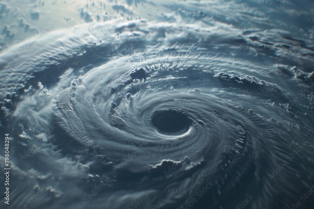 Poster a close-up view of a spiral in the sky. ideal for abstract concepts or background imagery