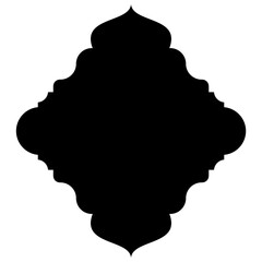 Islamic Label Emblem Shape Glyph Pictogram symbol visual illustration