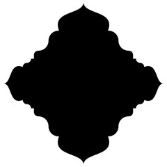 Islamic Label Emblem Shape Glyph Pictogram symbol visual illustration