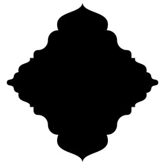 Islamic Label Emblem Shape Glyph Pictogram symbol visual illustration
