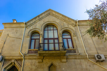 Obraz premium Armenian church in Baku, capital city of Azerbaijan, as taken in October 2023.