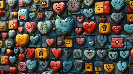 Vibrant Symbols of Personality and Interests in a Virtual Dating Profile