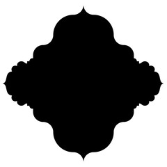 Islamic Label Emblem Shape Glyph Pictogram symbol visual illustration