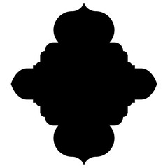 Islamic Label Emblem Shape Glyph Pictogram symbol visual illustration