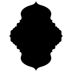 Islamic Label Emblem Shape Glyph Pictogram symbol visual illustration