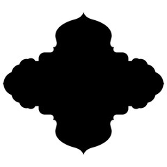 Islamic Label Emblem Shape Glyph Pictogram symbol visual illustration