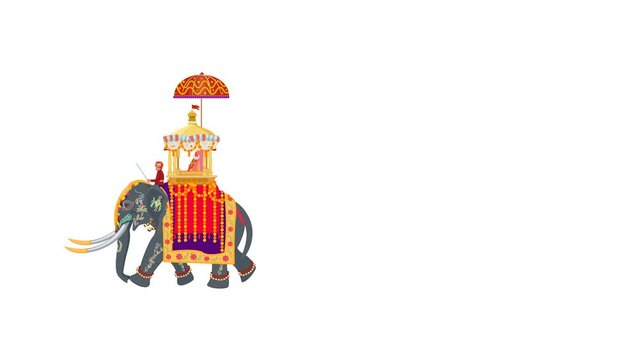 Dasara Festival, Jumbo Savari procession Animation, Dussehra, Vijaya Dashami