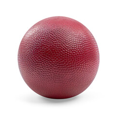 A Pliable Rubber Ball isolated on a transparent background 
