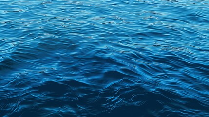 Serene blue sea water texture background, calm ocean waves pattern, relaxing coastal scene, natural...