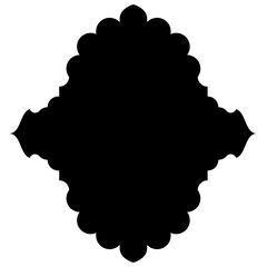 Islamic Label Emblem Shape Glyph Pictogram symbol visual illustration