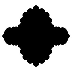 Islamic Label Emblem Shape Glyph Pictogram symbol visual illustration