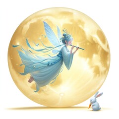 Fairies welcome the full moon
