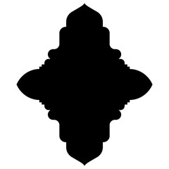 Stunning Glyph Designs: Traditional Turkish, Iranian, Arabic Emblem Shapes for Ramadan & Eid Visuals Label Emblem Shape Glyph Pictogram symbol visual illustration