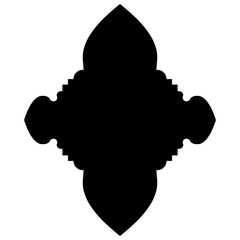 Islamic Label Emblem Shape Glyph Pictogram symbol visual illustration