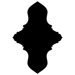 Islamic Label Emblem Shape Glyph Pictogram symbol visual illustration