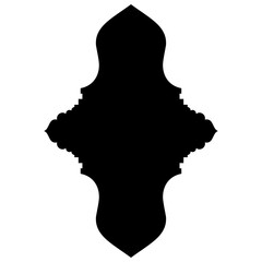 Islamic Label Emblem Shape Glyph Pictogram symbol visual illustration