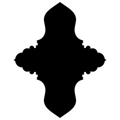 Islamic Label Emblem Shape Glyph Pictogram symbol visual illustration