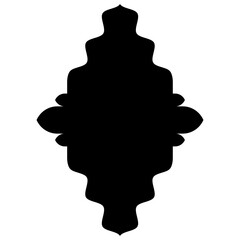 Islamic Label Emblem Shape Glyph Pictogram symbol visual illustration