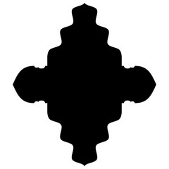 Islamic Label Emblem Shape Glyph Pictogram symbol visual illustration