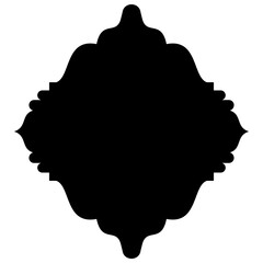 Islamic Label Emblem Shape Glyph Pictogram symbol visual illustration