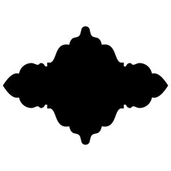 Islamic Label Emblem Shape Glyph Pictogram symbol visual illustration