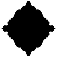 Islamic Label Emblem Shape Glyph Pictogram symbol visual illustration