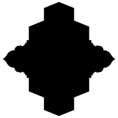 Stunning Glyph Designs: Traditional Turkish, Iranian, Arabic Emblem Shapes for Ramadan & Eid Visuals Label Emblem Shape Glyph Pictogram symbol visual illustration