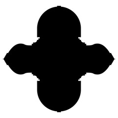 Islamic Label Emblem Shape Glyph Pictogram symbol visual illustration