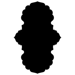 Islamic Label Emblem Shape Glyph Pictogram symbol visual illustration