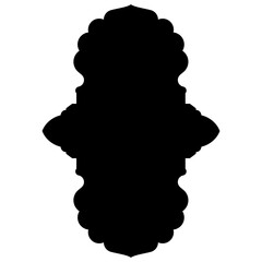 Islamic Label Emblem Shape Glyph Pictogram symbol visual illustration