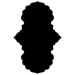 Islamic Label Emblem Shape Glyph Pictogram symbol visual illustration