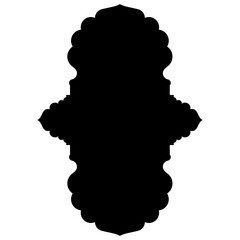 Islamic Label Emblem Shape Glyph Pictogram symbol visual illustration