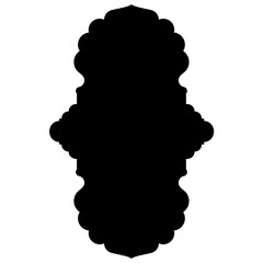 Islamic Label Emblem Shape Glyph Pictogram symbol visual illustration